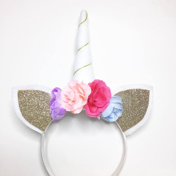 Handmade unicorn headbands